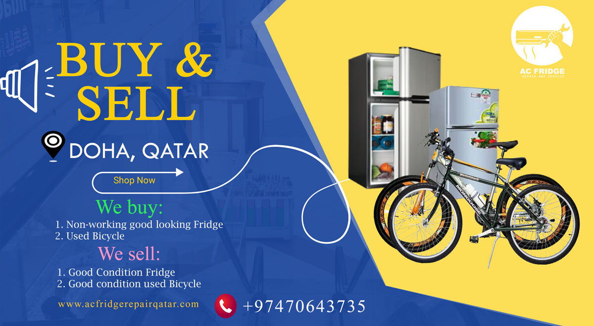 Buy and Sell used Fridge Bicycle in Qatar