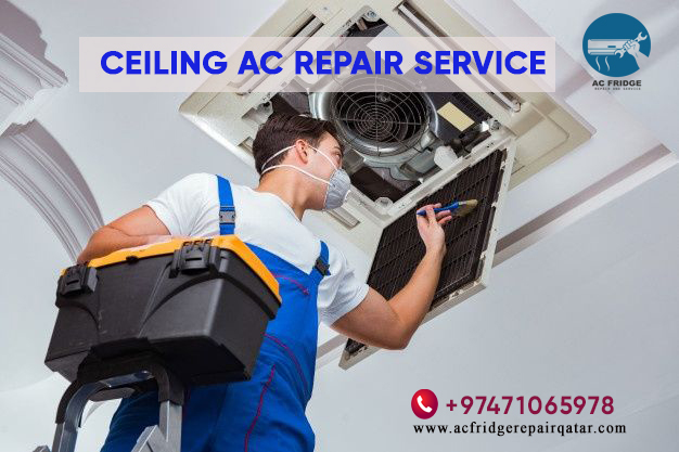 Ceiling AC Repair Service in Qatar